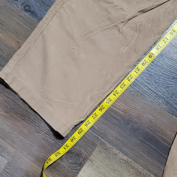 Lauren Ralph Lauren tan corduroy cargo pants excellent condition - Picture 2 of 9
